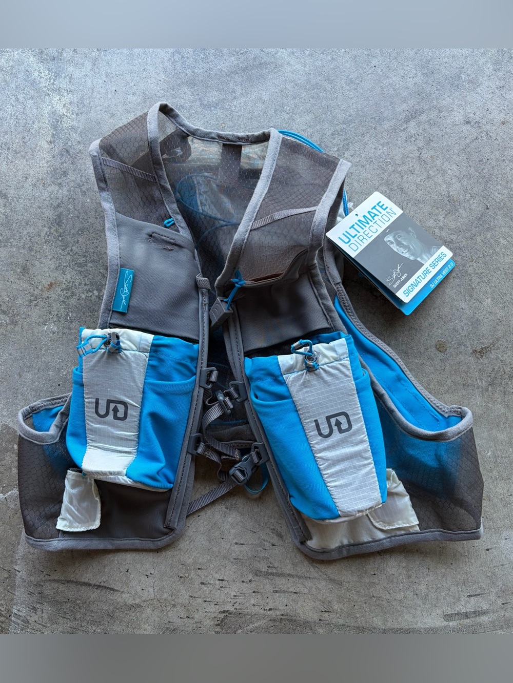 Ultimate Direction Jurek SJ Ultra Vest - Running Hydration Pack New